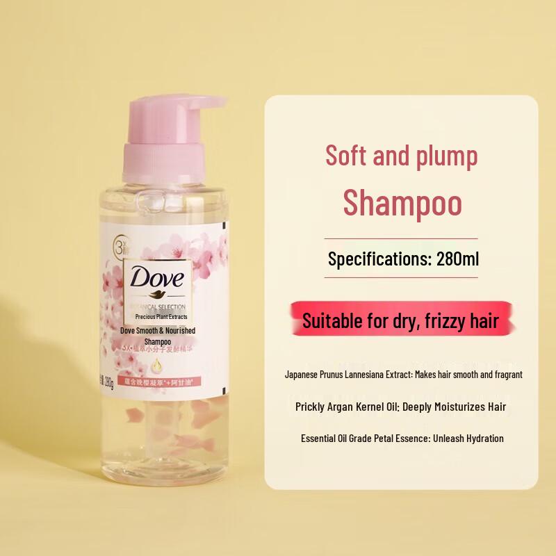 

Dove Smooth & Voluminous Amino Acid Shampoo