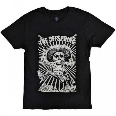The Offspring Unisex-Erwachsene Jumping Skeleton T-Shirt