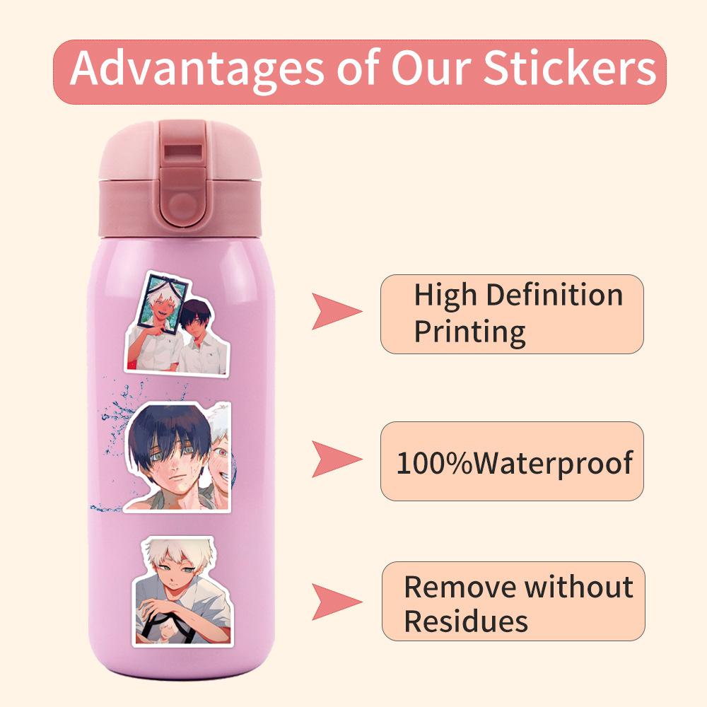 50 New Styles The Summer Hikaru Died Graffiti Stickers Decorate Suitcase Notebook Stickers