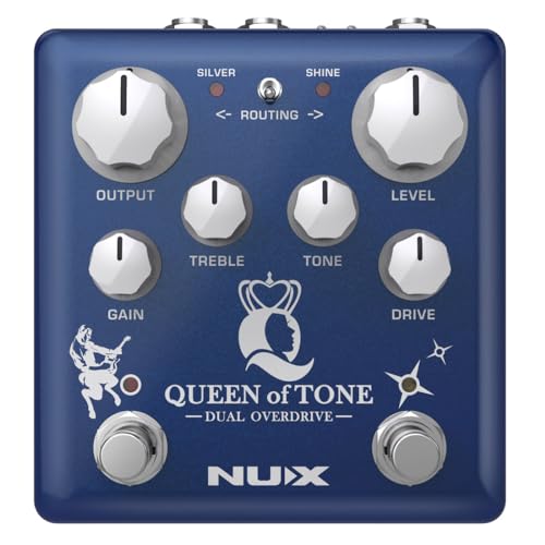 Сложите вместе педали NUX NDO-6 Queen of Tone Dual Overdrive Knight и Morningstar