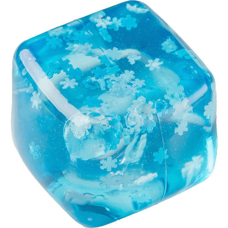 

Sale Snowflakes Ice Cube Maltose Squeeze Toy Squishy Square Fidgets Toys Funny Anti-stress Sensory Toy for Adults Gifts