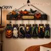 Creative Hanging Gift Ideas Halloween Acrylic Suncatcher, Stained Glass Style Pumpkin Ghost Potion Bottles Window Classic Element Ornaments