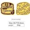 Shuibei 999 Pure Gold Princess Phone Sticker & Magnet Set - Prosperity, Peace, and Joy Design
