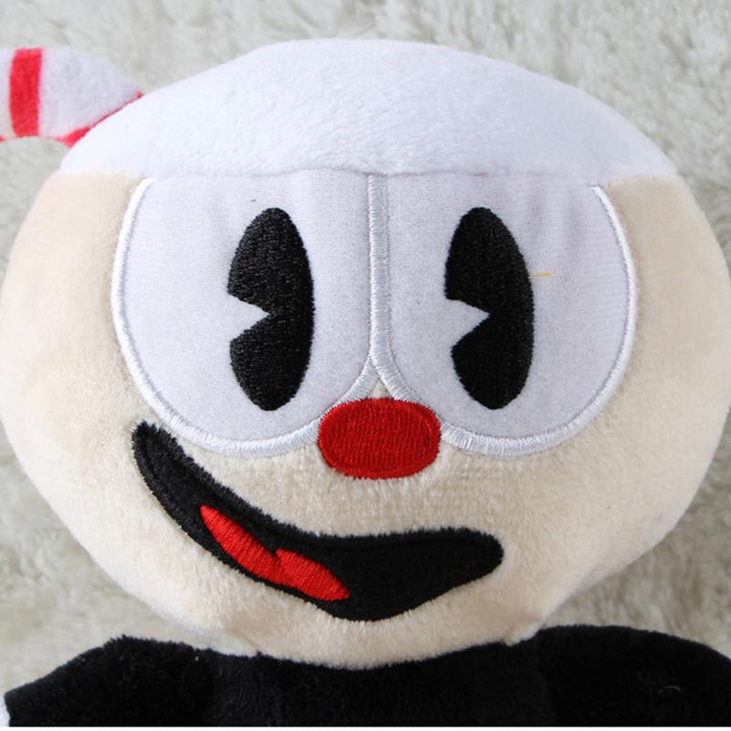 Pelúcia Cuphead Brinquedo de Pelúcia Mugman Boneco Recheado Anime Cálice Almofada de Dormir Rei Dado Girassol Puphead Presente para Fãs Aniversário