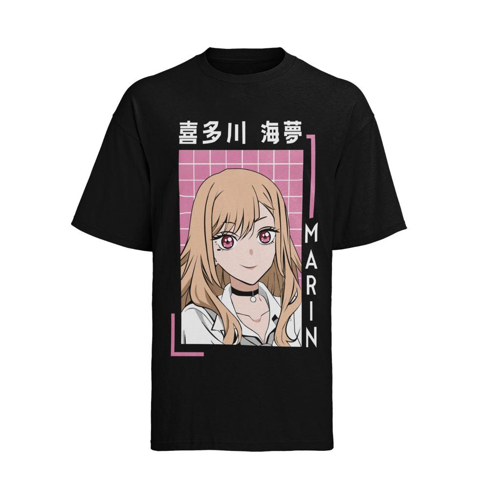 

Herren T-Shirt Bio Baumwolle Anime My Dress-Up Darling Marin Kitagawa Wakana Goj L