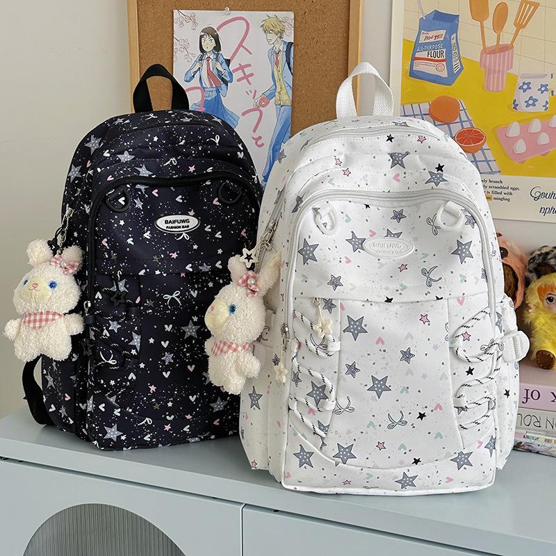 Schulranzen high value Rucksack klein frisch süß Mittelschule College-Student Schulranzen große Kapazität lässig vielseitig Rucksack