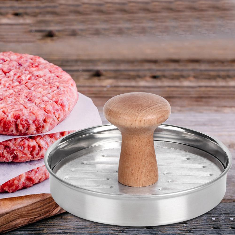 

304 Stainless Steel Household Hamburger Press Patty Maker Mold Making Tool Kitchen Accessories