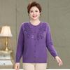 YUZHAOLIN Women's Plus Size Floral Sequin Knit Cardigan