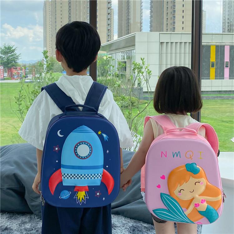 Colorful Eva Children's Backpack Lightweight And Cute For Kindergarten