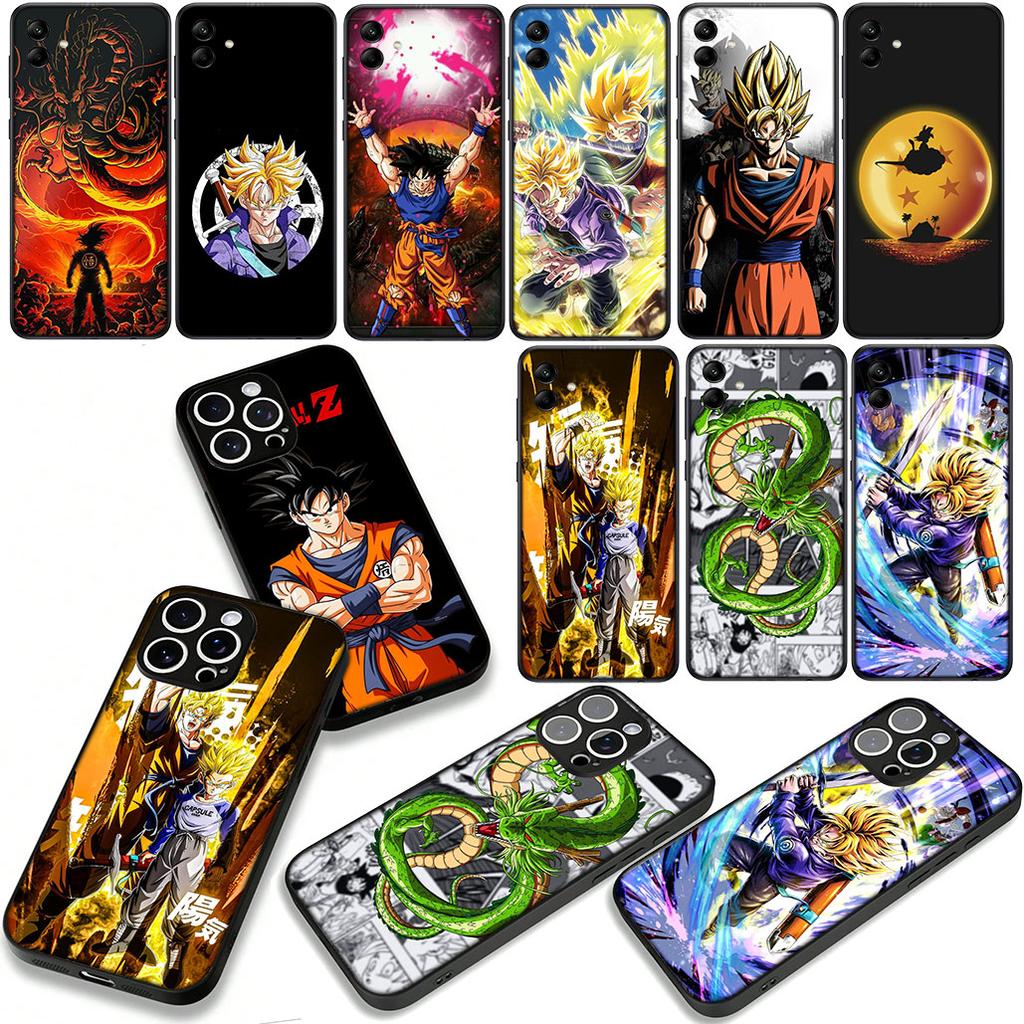 Trunks Dragon Gokus Torankusu Balls Case for Samsung Galaxy A55 A54 A25 A36 A17 A26 A35 A33 A34 A14 A37 S9 S20 S21 FE S10 Plus