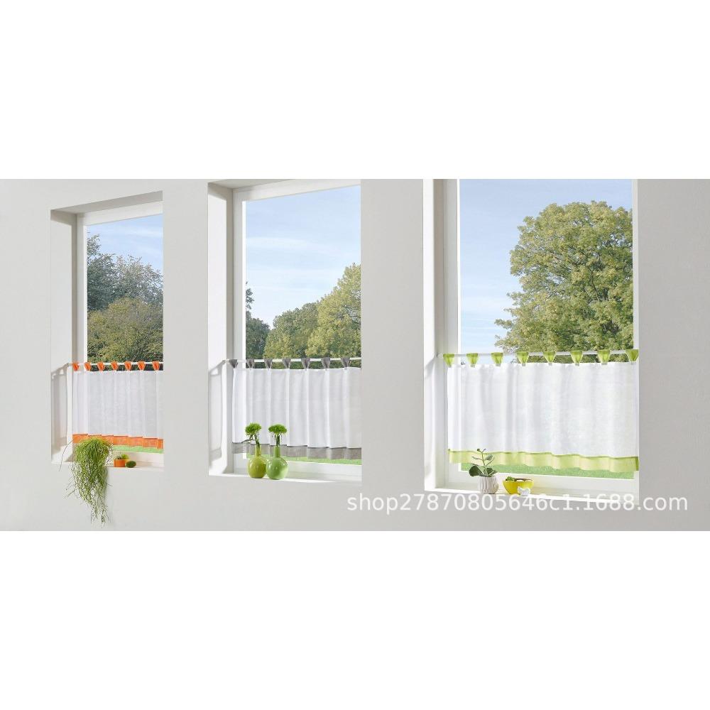 High-Density Small Curtains, Small Coffee Curtains, Small Kitchen Curtains Ht-024