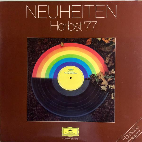 

LP Record VARIOUS Neuheiten Herbst 77 2811013 Deutsche Grammo 1977 Germany Classical Used