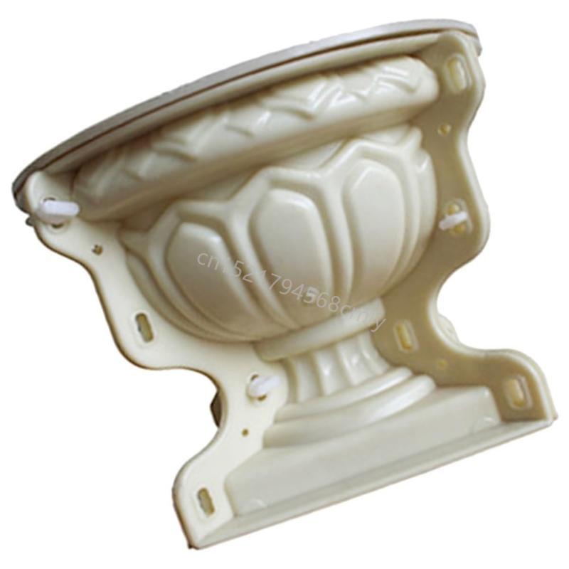 Blumentopfform DIY Basteln Bonsai Pflanzgefäßform Kunststoff Beton Ornament Gießen 6XDE