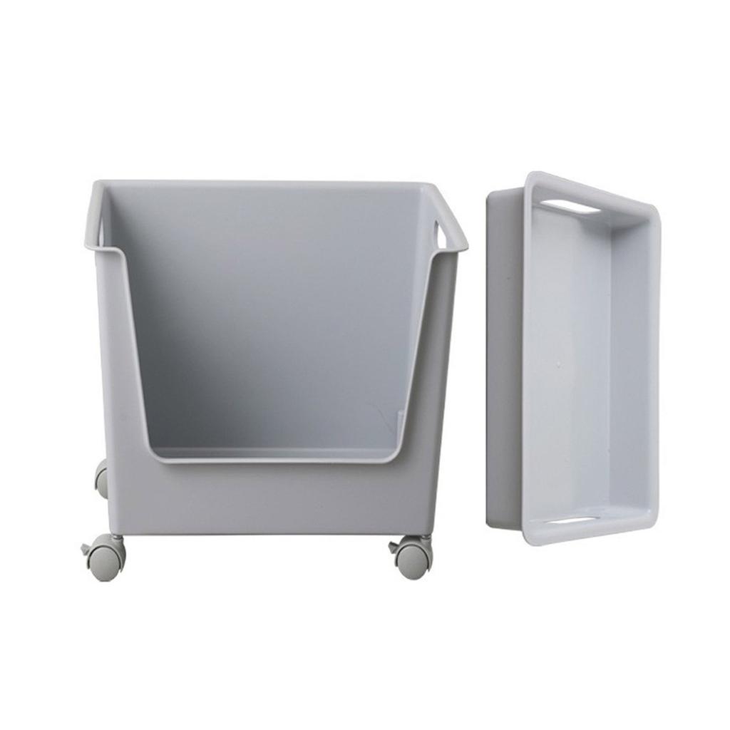 Vielseitige Aufbewahrungsbox mit Rollen. Effektive Aufbewahrungslösung für Zuhause mit leichtgängigen Rollen für Kleidung, Bücher und andere Gegenstände.