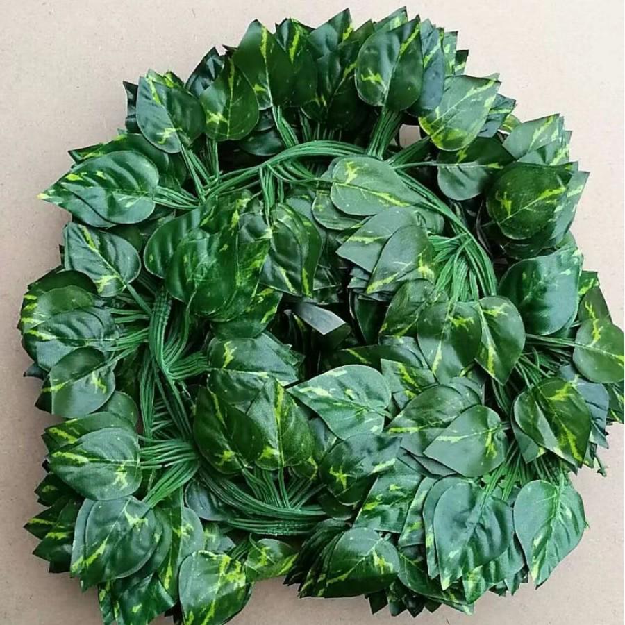 Artificial Rattan Leaves and Ivy Vine Decoration