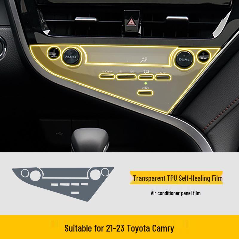 TPU Protective Film for 18-25 Toyota Camry Central Control Screen