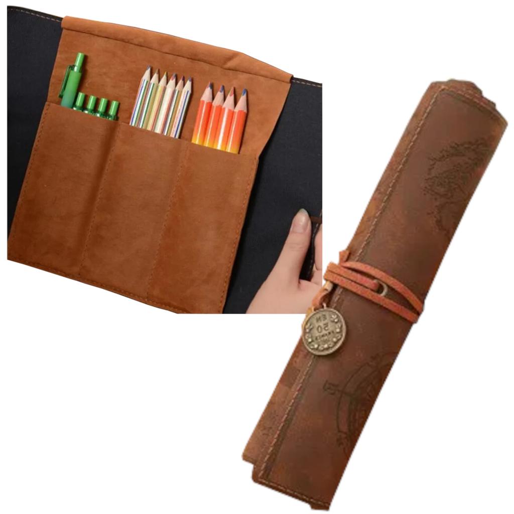 Scrub-deep Brown Pencil Case
