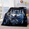 Wolf In The Garden Blanket Flannel Blanket Throw Blanket Sofa Cover Blanket Soft Premium Blanket Picnic Blanket Tv Blanket Gifts
