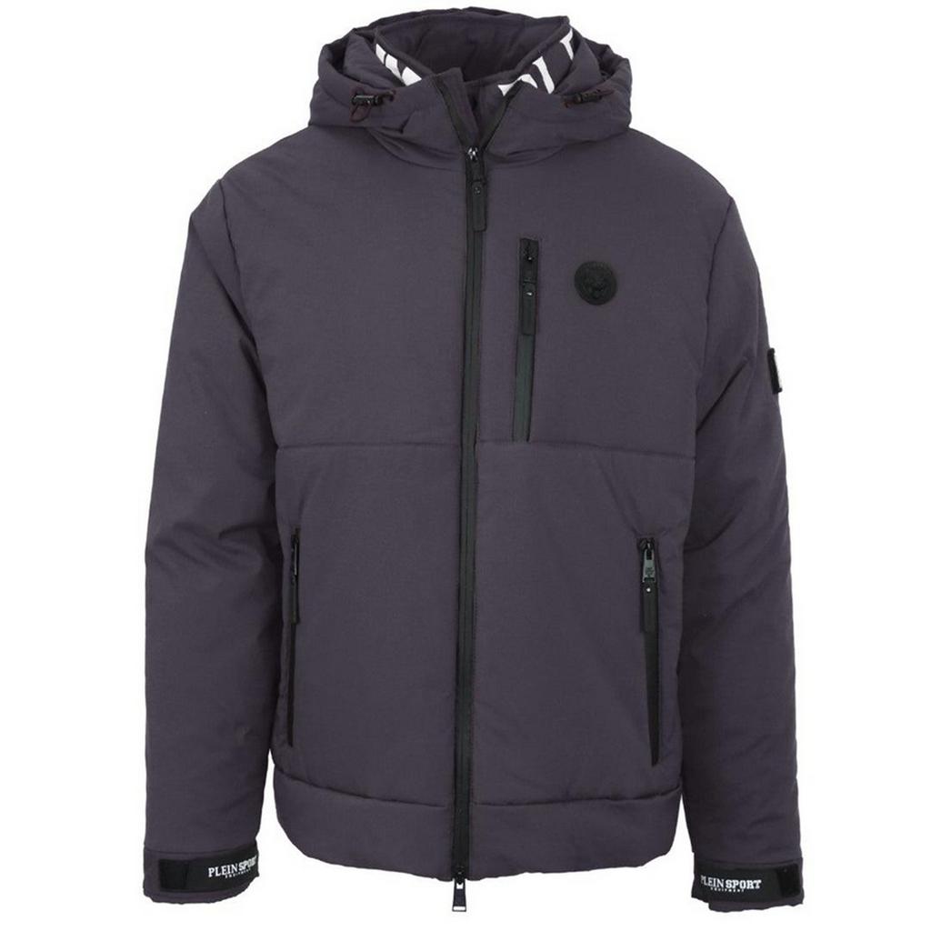 Plein Sport Mens Logo Padded Jacket