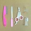 8-Piece Pet Grooming Set: Comb, Brush, Nail Clippers, Detangling Comb for Dogs and Cats