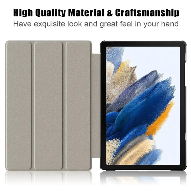 Etui na tablet Samsung Galaxy Tab A9 Plus 11" Trifold Magnetic Leather Stand Twarda inteligentna obudowa do Funda Galaxy Tab A9 Plus Cover 2023