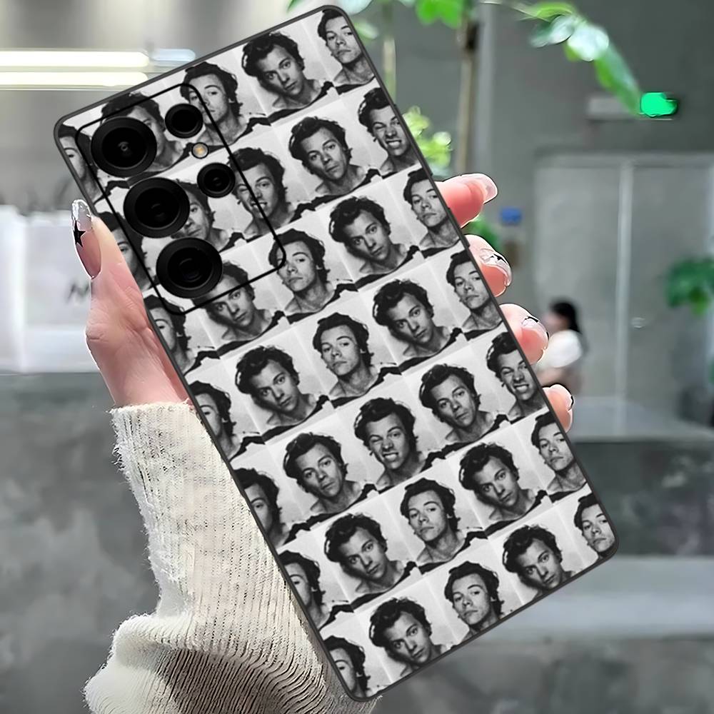 

Pop Singer Harry Styles Phone Case For Samsung S 24 Fe 25 Ultra Plus 20 Lite 21 30 22 23 24 22 Ultra 5G Fundas Samsung S22 5G