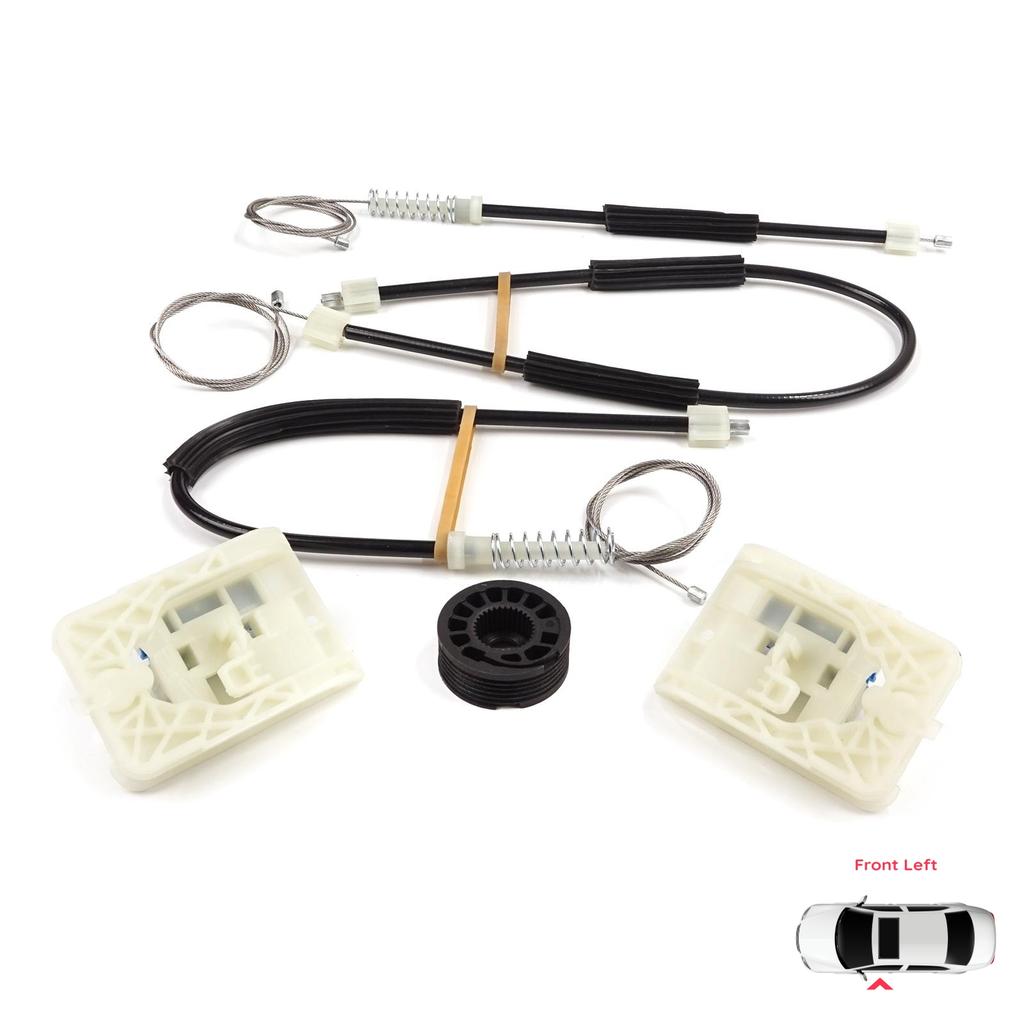 EWR5556 Window Regulator Repair Set Front Left Door for VW Golf MK7 5G 2012-2021 4/5 Door 5G4837461