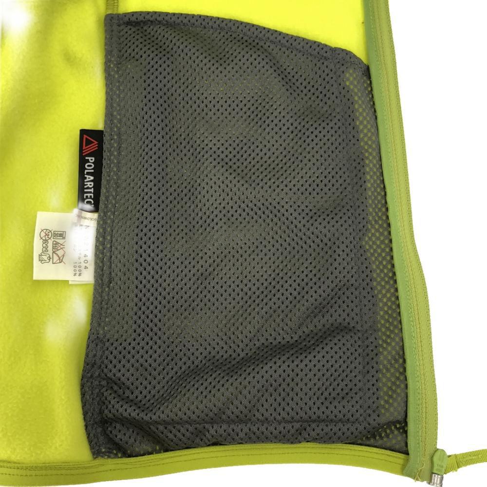 The North Face NLW21404 Mountain Versa Micro Fleece Jacket M Green System Women Used