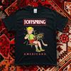 The Offspring Americana Punk Rock Band Logo T-Shirt Musik T-Shirt