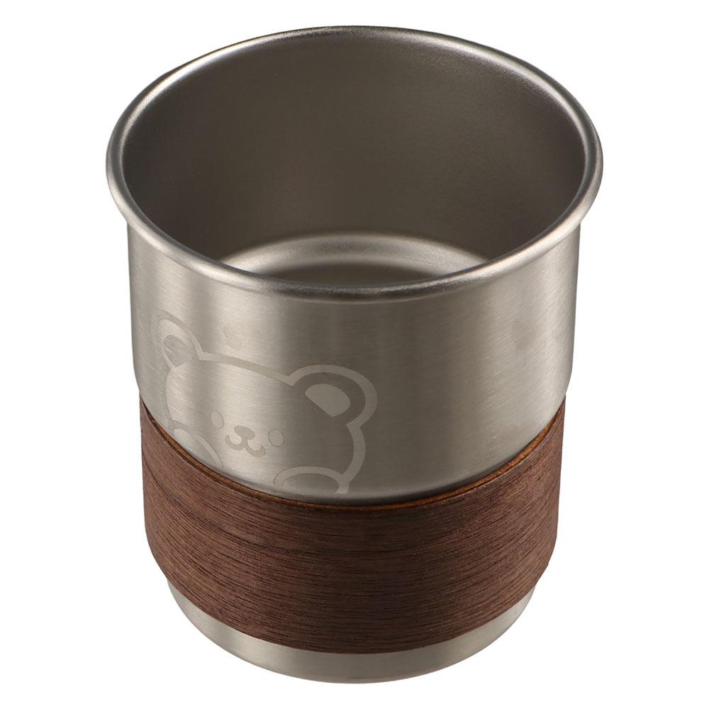 Anti-scalding Cute Tumbler Fall Prevention Stepped Coffee Cup Scratch Proof Small Metal Cup  Adult