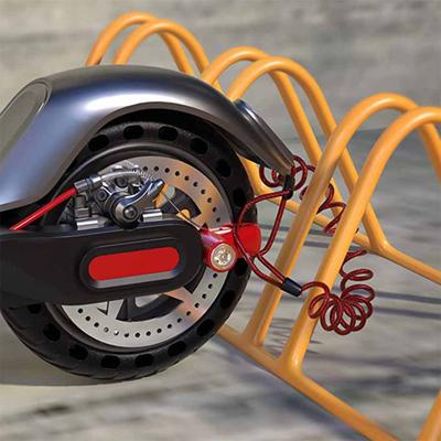 Blokada motocyklowa Szerokie zastosowanie Kompaktowa blokada hamulca tarczowego do skutera elektrycznego, zabezpieczająca przed kradzieżą, do pojazdów elektrycznych