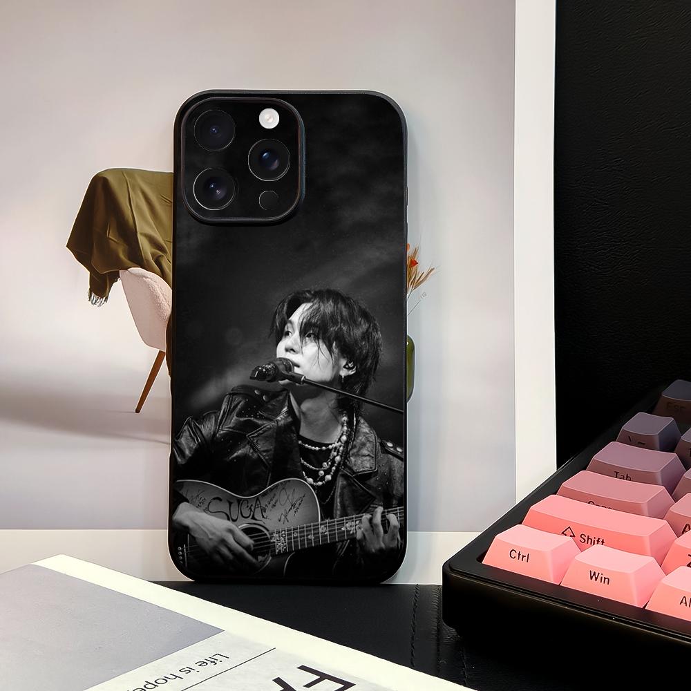 A-Agust D Yoongi S-Suga Phone Case For IPhone 16 15 14 13 12 11 PRO MAX PLUS Mini TPU Soft To Skin-friendly Cover