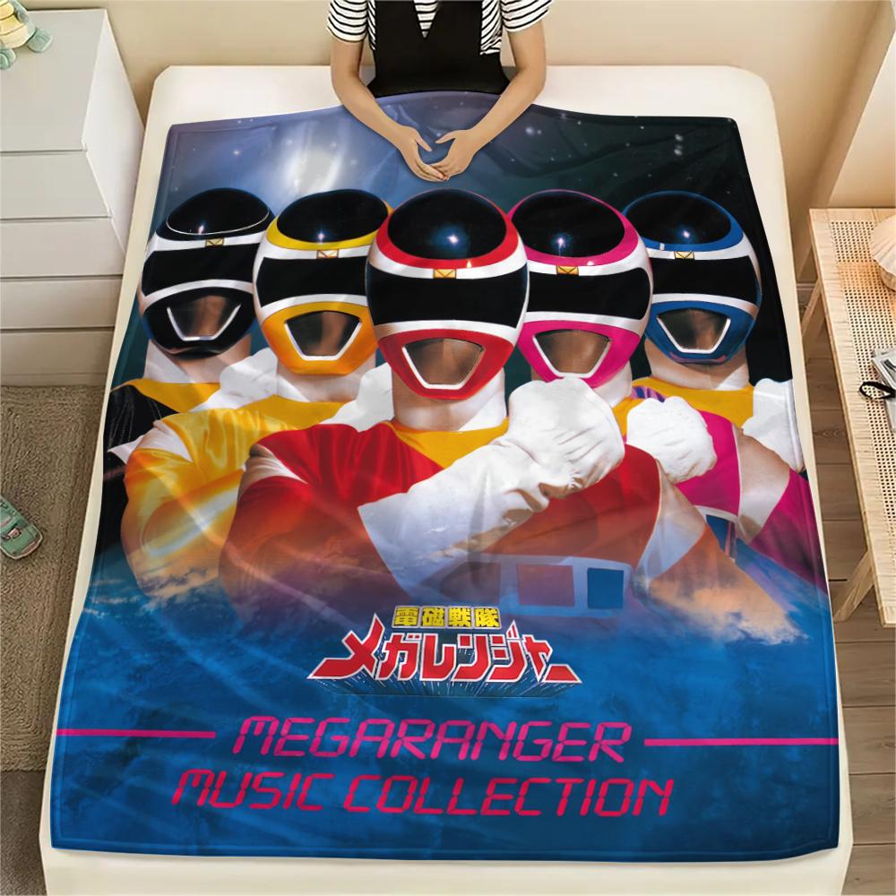 Super Sentai Hero Squad Blanket, Warm Throw for Home Decor, Great Gift for Sentai Enthusiasts.chl
