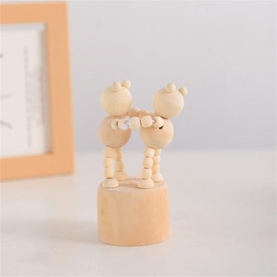 Exquisite Puppet Ornament Nordic Style Funny Snails/Dog/Giraffe Marionette Toys for Home Playing