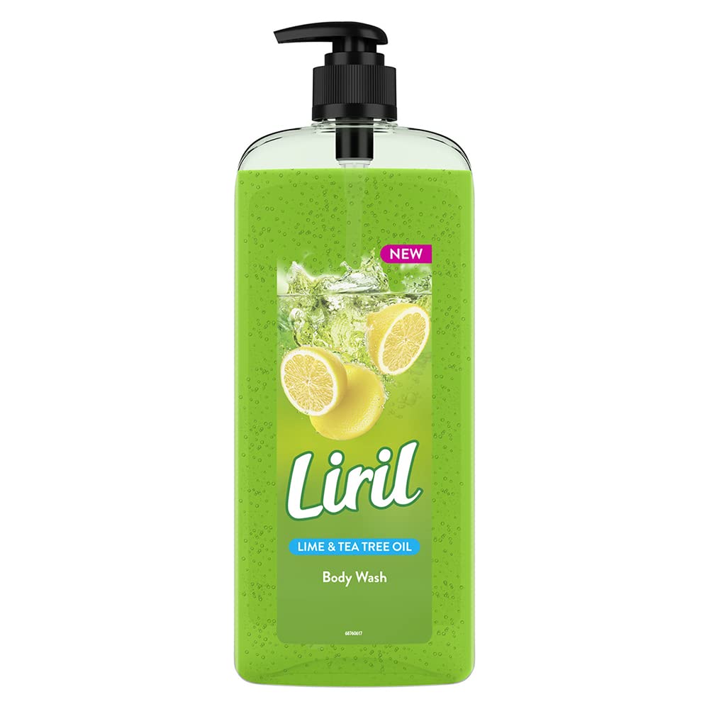 

Liril Lemon And Tea Tree Oil Body Wash 750 Ml Pump Bottle With Long Lasting Fresh Fragrance And Extra Foam For Soft Hydrated Skin
