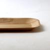 KIZARA Conjunto de Pratos Quadrados Prato de Madeira Como Papel Flor de Cerejeira Japonesa Descartável Madeira Papel Prato para Massa Curry 100, Prato, Laca, Visualização,