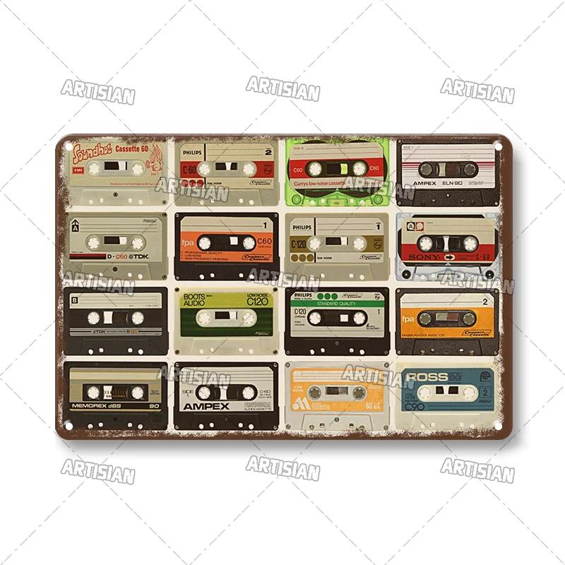 Rock & Roll  Retro Metal Plaque Rock Metal  Sign Music Vintage Plate  Weathered Bar Cafe Club Industrial Decor Retro Wall Plate