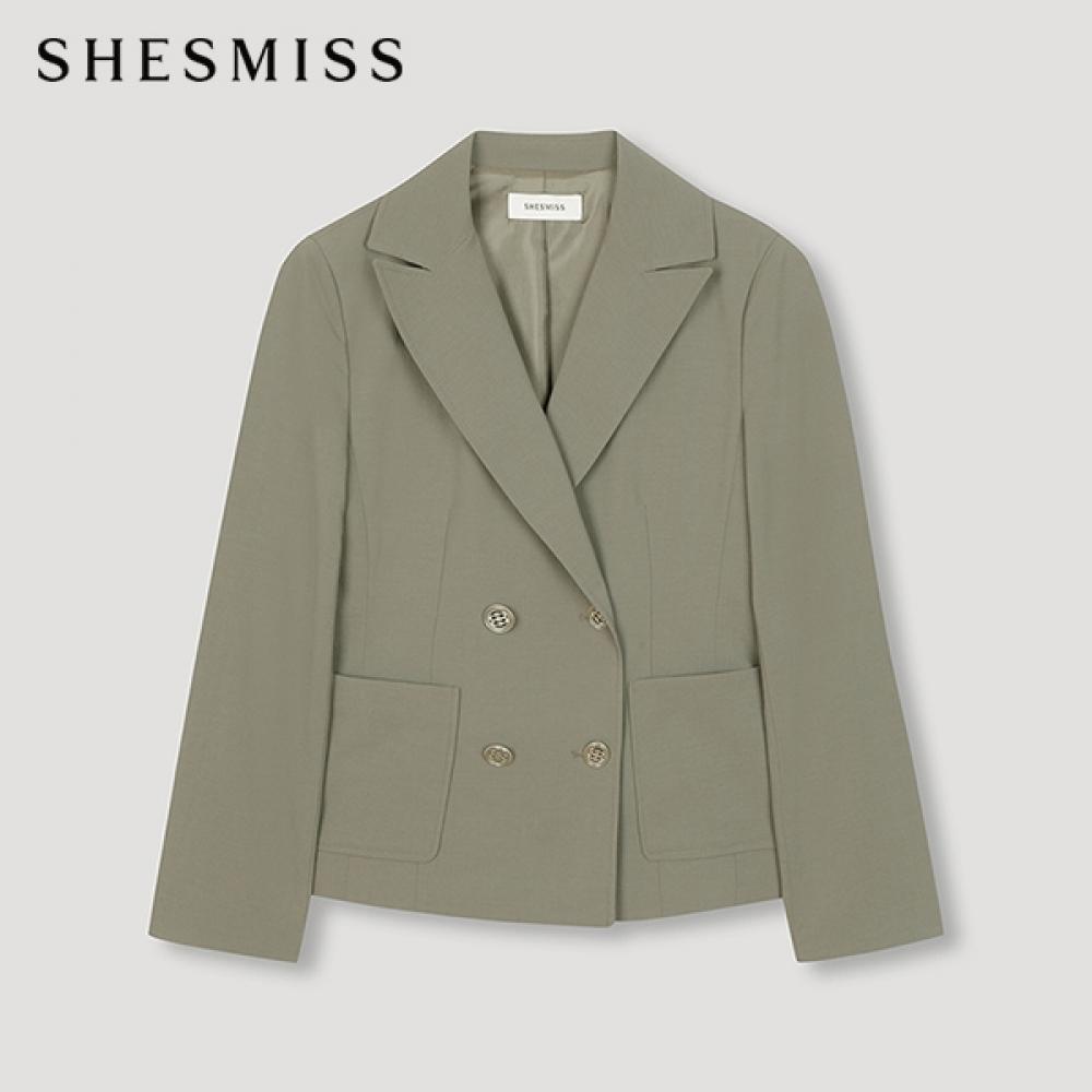 

She S miss classic двойной жакет Swwjkn21730 Kh Khaki/55