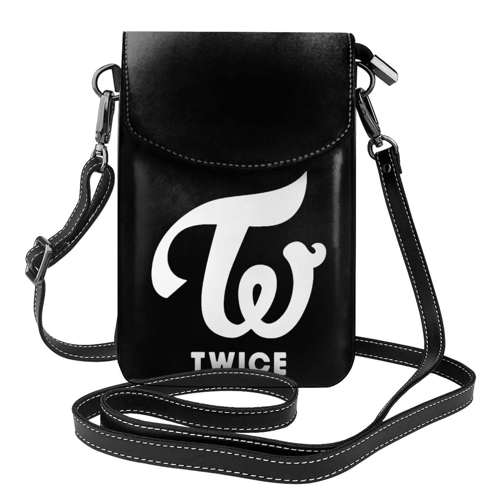 

Чехол для смартфона Twice из натуральной кожи, сумка на плечо, тонкий мини-чехол, популярный кошелек, сумка через плечо, высота 19 см, ширина, толщина 4 см [JMI] для женщин и мужчин *