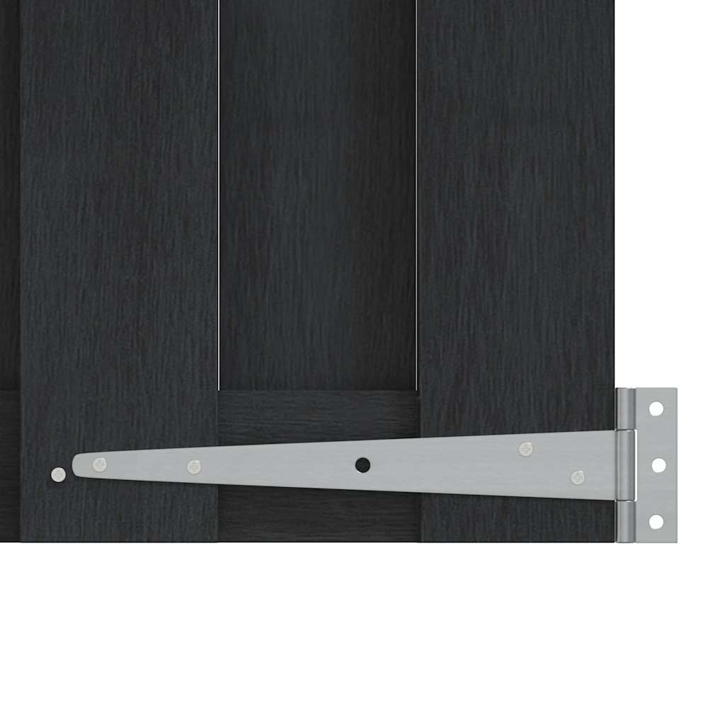 WPC Garden Gate 100 X 150 Cm Grey