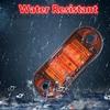 12V 24V Led Amber Warning Lights LED Light Semaphore Clearance Lamp Yellow White Red LED Side Marker Lamp For Trailer Trucks Car