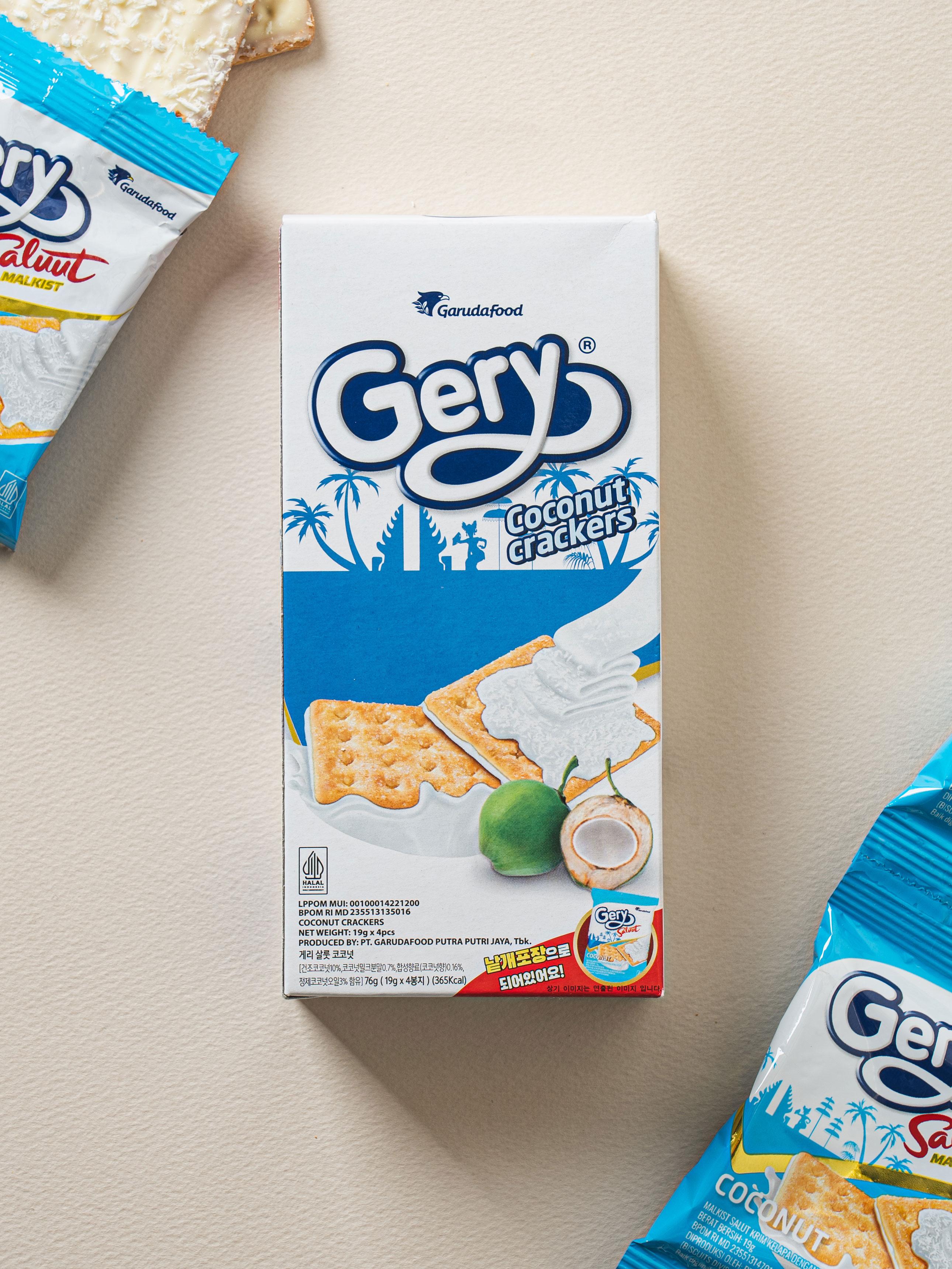 Gery Saluut Coconut Crackers 76g 1ea