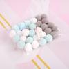 2.5Meter Colorful Pompom Pendant Garland Ins Nordic Style Wool Felt Ball String DIY Handmade Nursery Children Room Decor