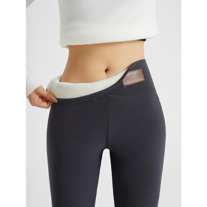 Women's Winter Warm Thickened High-Waisted Leggings  Stretchy SlimSheer Opaque Fabric for Cold Weather  Winter Leggings for Women Warm