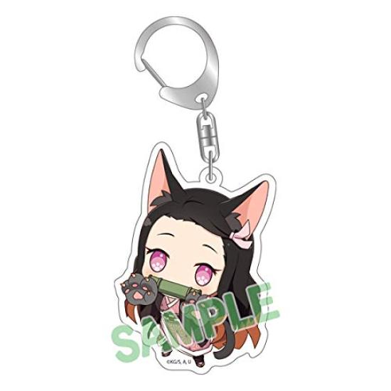 Demon Kimetsu no Yaiba Nyaforme Acrylic Charm 1 Nezuko Kamado Slayer Vol. -