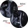 Glossy Piano Black Subtotal Mileage Panel Sticker For Subaru Crosstrek 24+