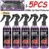 1-5Pcs 3 In 1 Car Ceramic Coating Spray 100ML Auto Nano Ceramic Coating Car Exterior Scratch Restorer Ceramic Spray Coating