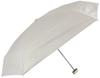 Folding Manual Sun and Rain 5 Convenient Zipper Umbrella Coated UV Light Beige Umbrella, Opening, Women's, Umbrella, Compact, Palm-Sized, Sections,