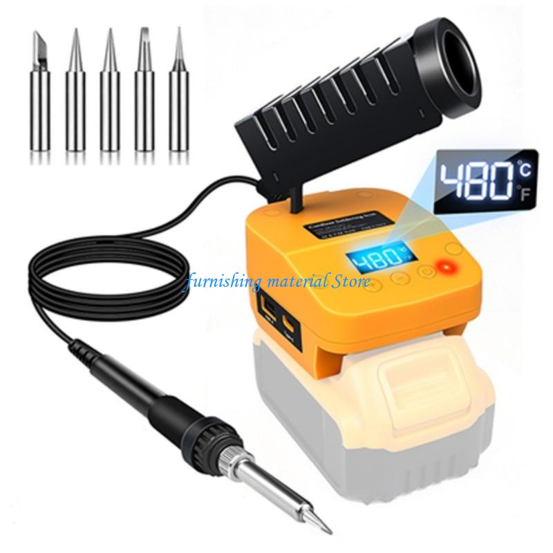 Y5GD Soldering Iron Tool With Memory Function LED Indicators For Electronics Repair
