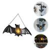 Halloween Bat Lantern Unique Modeling Resin Material Party Decoration Theme Backdrop Festive Atmosphere